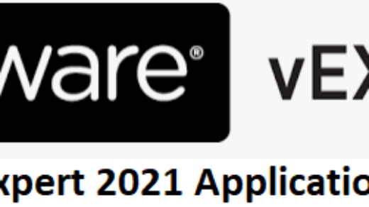VMarena vExpert 2021 Applications are Open