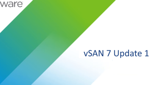 vSAN 7.0 U1